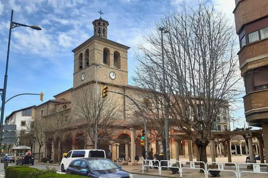 Viviendas de Huarte, en la comarca de Pamplona